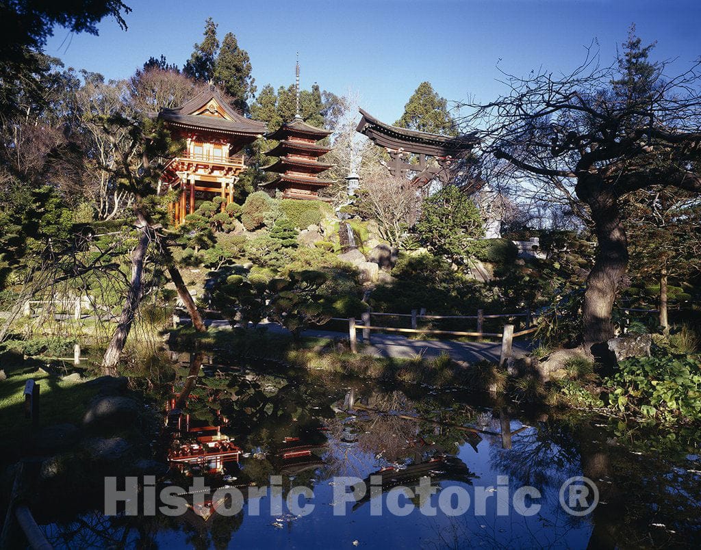 San Francisco, CA Photo - Tea Garden at Golden Gate Park, San Francisco, California