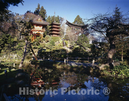 San Francisco, CA Photo - Tea Garden at Golden Gate Park, San Francisco, California