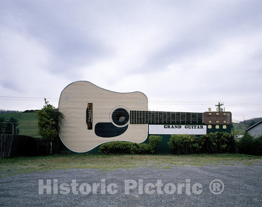 Virginia Photo - Guitar Art Along The Road in Rural Virginia