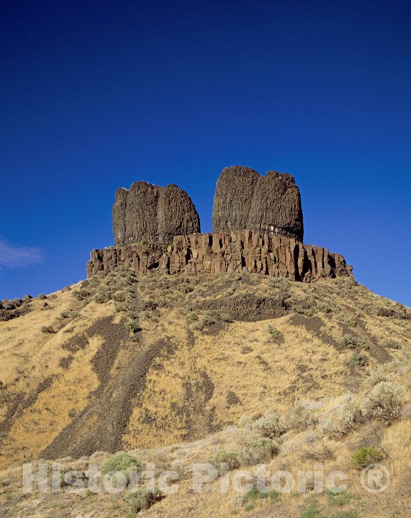 Hat Rock State Park, OR Photo - Hat Rock in Hat Rock State Park, Oregon