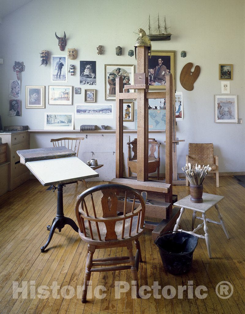 Stockbridge, MA Photo - Norman Rockwell studio, Stockbridge, Massachusetts