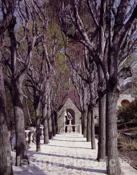 Philadelphia, PA Photo - Ropsley Garden Detail in The Chestnut Hill Neighborhood-