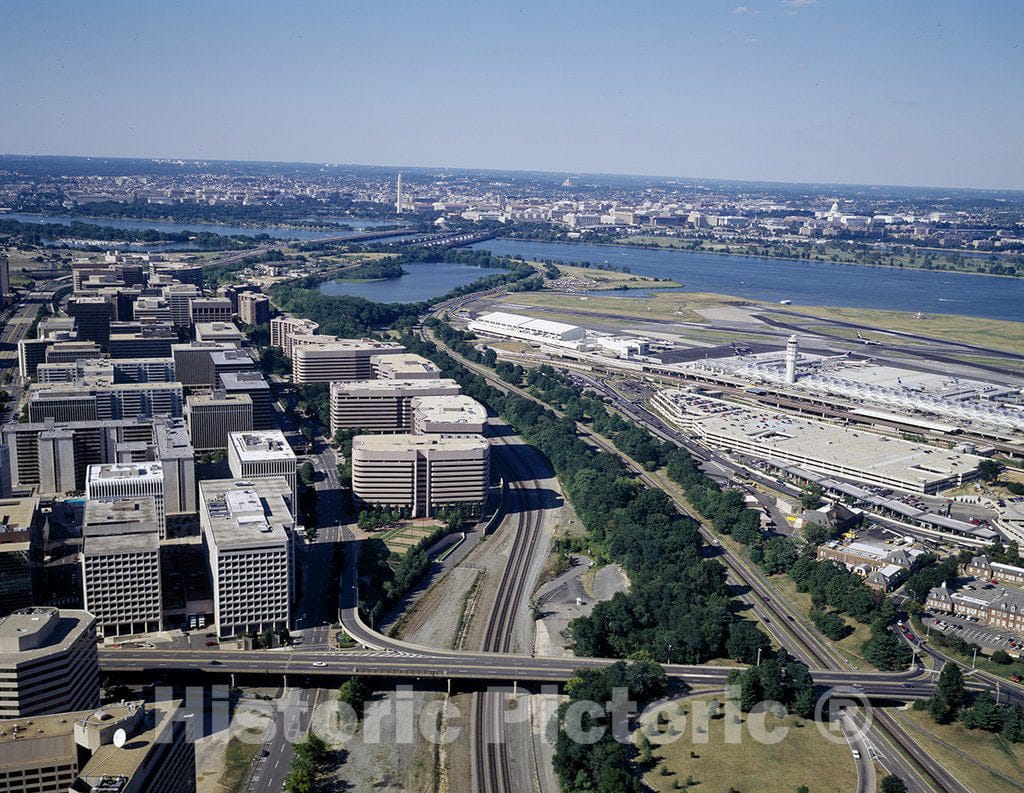 Crystal City, VA Photo - Aerial View of Crystal City, Virginia