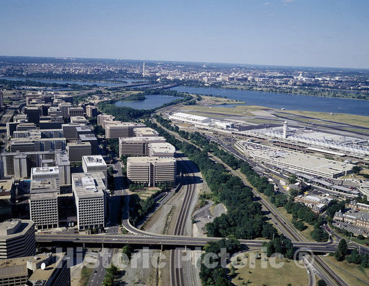 Crystal City, VA Photo - Aerial View of Crystal City, Virginia