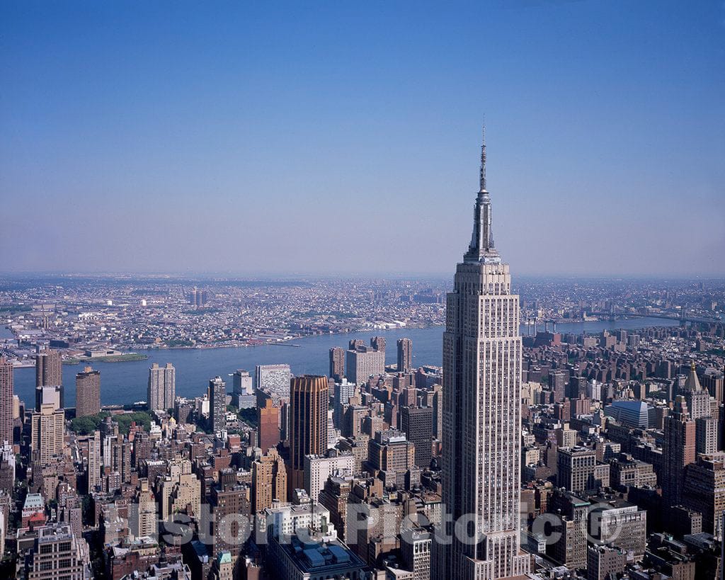 Photo - Empire State Building View of New York, New York- Fine Art Photo Reporduction