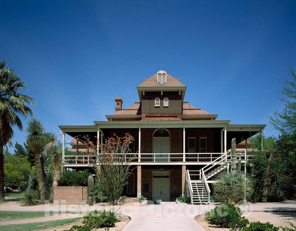Photo - Old Main' at The University of Arizona, which Opened in 1871 as The First Building at Arizona Territory's Pioneer College in The Sonoran Desert- Fine Art Photo Reporduction