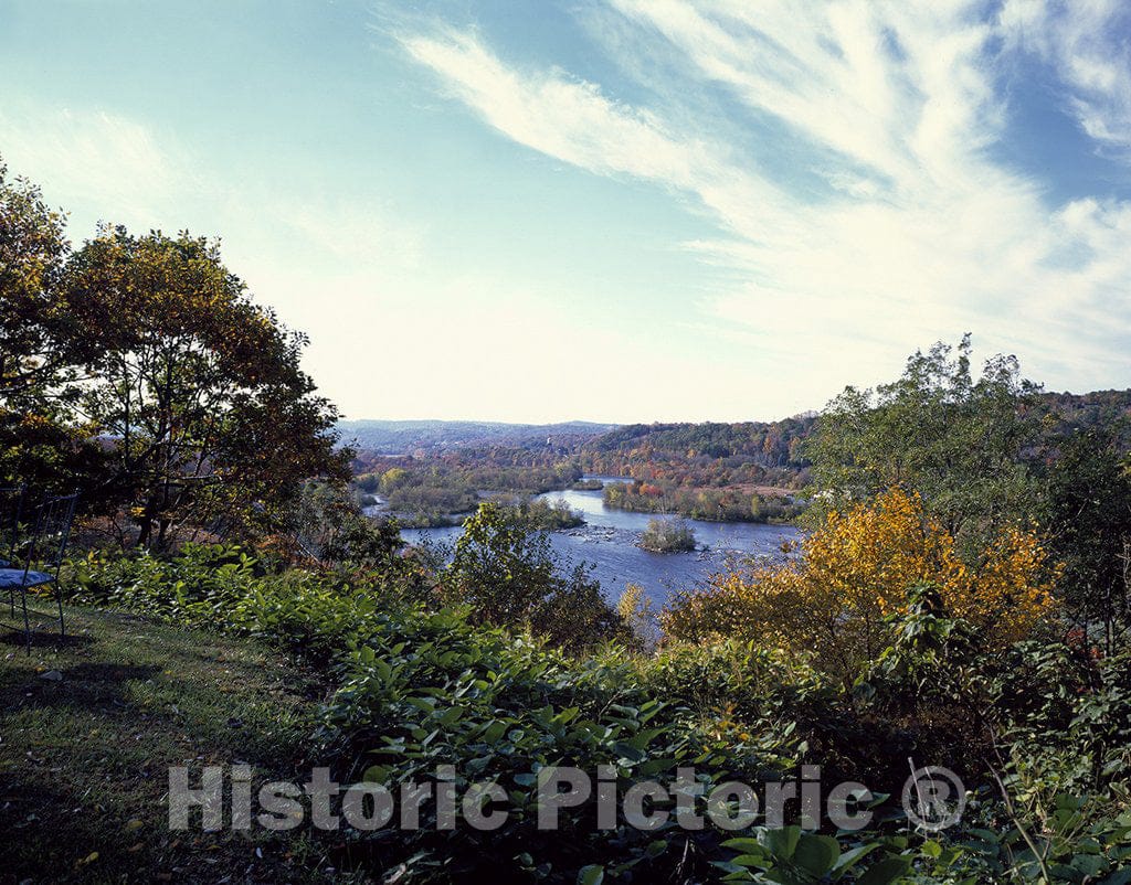 Palmerton, PA Photo - Hiker's View of The Lehigh River from The Appalachian Trail, Near Palmerton in Northeast Pennsylvania