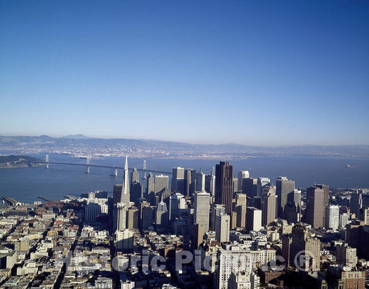 San Francisco, CA Photo - Aerial view, San Francisco, California