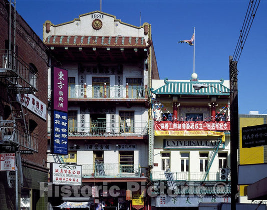 San Francisco, CA Photo - Street in Chintown, San Francisco, California