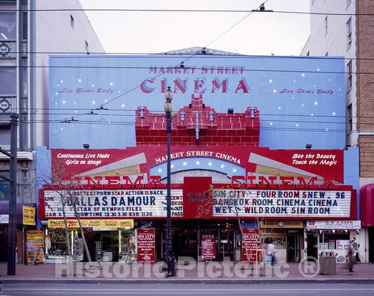 San Francisco, CA Photo - Bawdy Houses Such as This Have Long Been a Fixture in The Tenderloin District in San Francisco, California's Skid Row