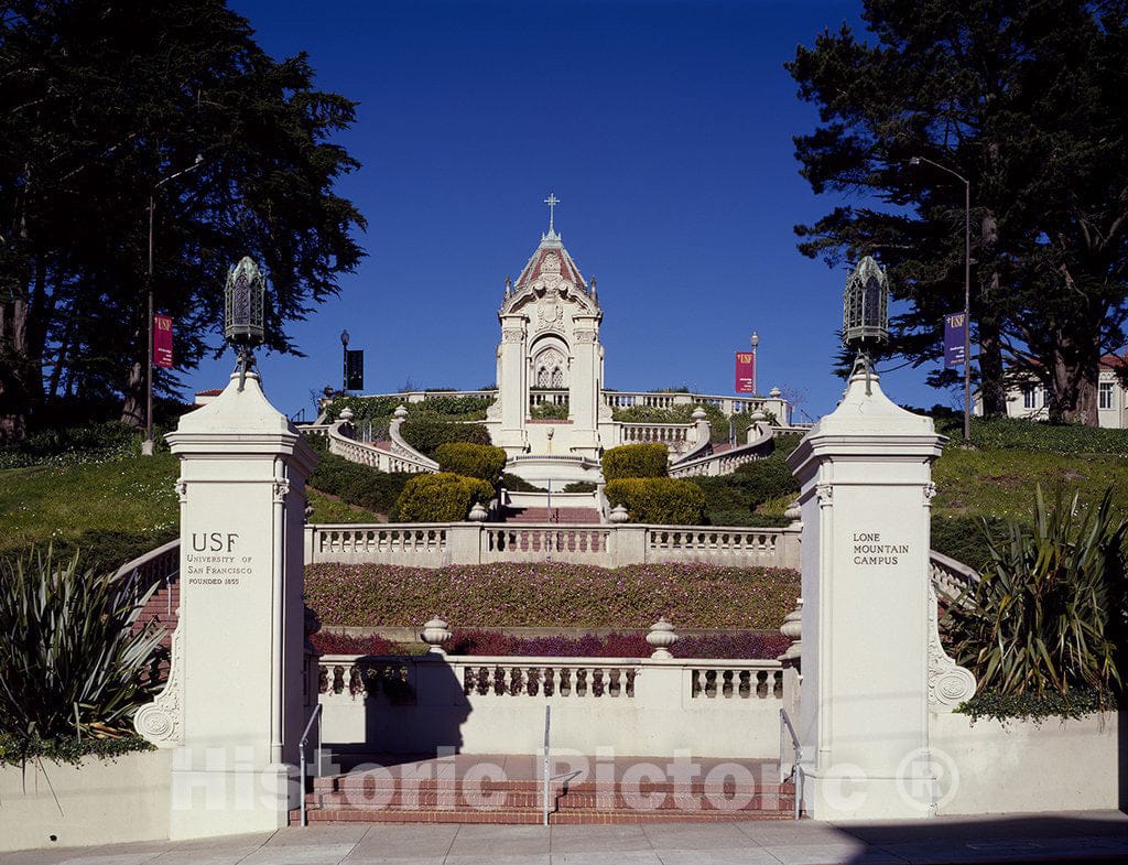 San Francisco, CA Photo - Campus of The University of San Francisco, San Francisco, California