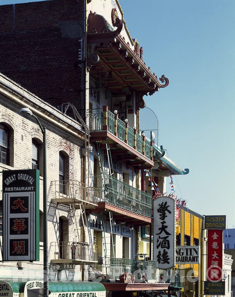 San Francisco, CA Photo - Block of Chinatown in San Francisco, California