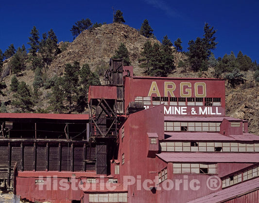Idaho Springs, CO Photo - The Old Argo Gold Mill Became a Mining Museum-