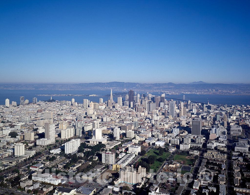 Photo - Aerial of San Francisco, California- Fine Art Photo Reporduction