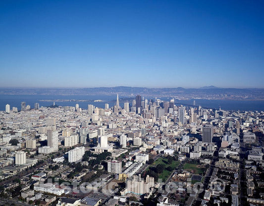 Photo - Aerial of San Francisco, California- Fine Art Photo Reporduction