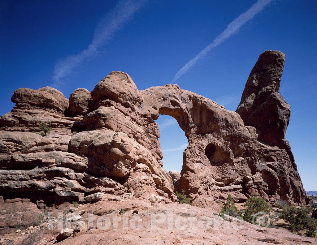 Arches National Park, UT Photo - The Windows' Formation Along 'Park Avenue' in Arches National Park, Utah