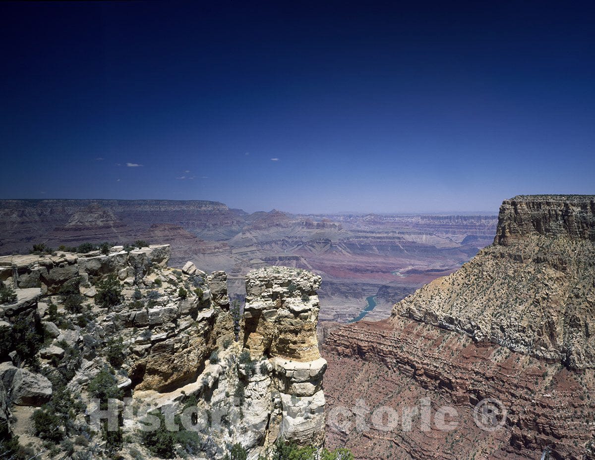 Grand Canyon Village, AZ Photo - View of the Grand Canyon from the South Rim-