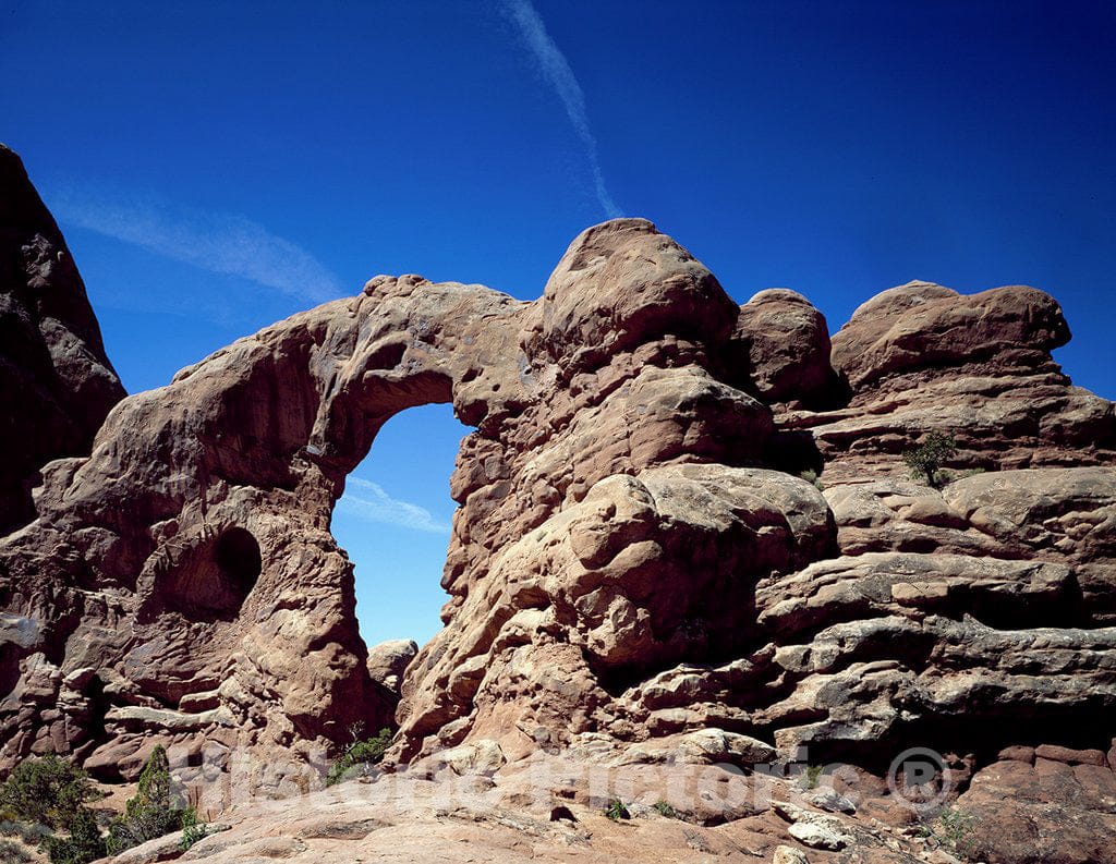 Arches National Park, UT Photo - The Windows' at Arches National Park, Utah