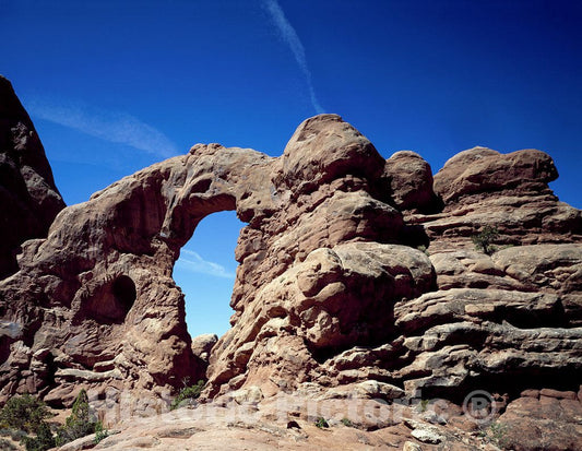 Arches National Park, UT Photo - The Windows' at Arches National Park, Utah