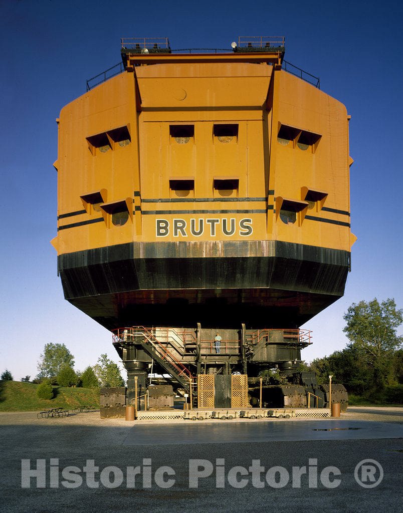 West Mineral, KS Photo - Big Brutus' Strip-Mining Shovel in Southeast Kansas