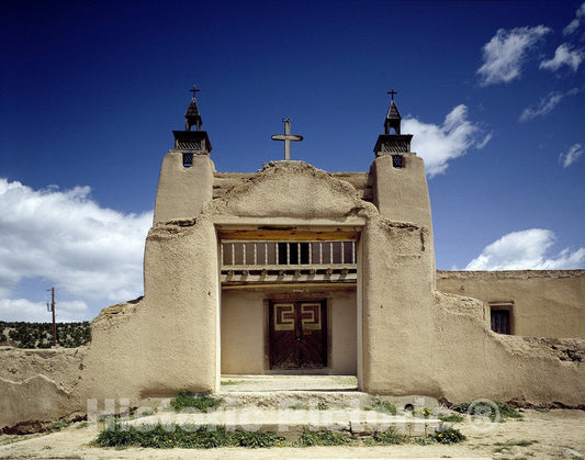Las Trampas, NM Photo - San Jose de Gracia Church, Built of Adobe in The 1760s-