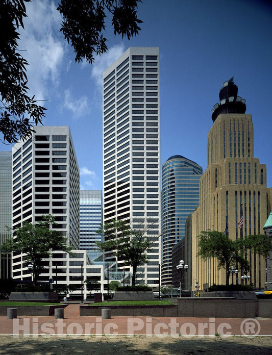 Minneapolis, MN Photo - View of Buildings, Minneapolis, Minnesota