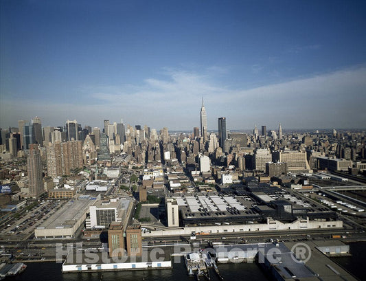 New York, NY Photo - Aerial View, New York, New York