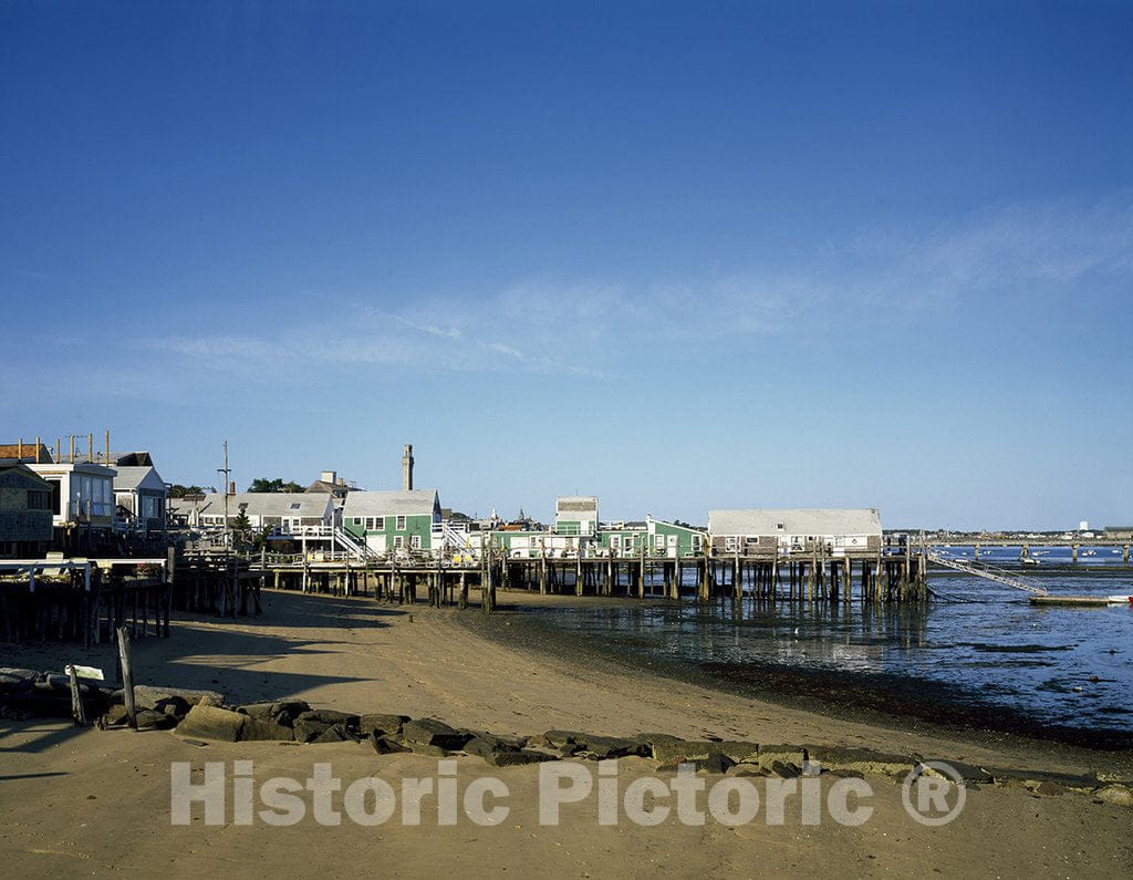 Provincetown, MA Photo - Provincetown is a New England Town Located at The Extreme tip of Cape Cod in Barnstable County, Massachusetts