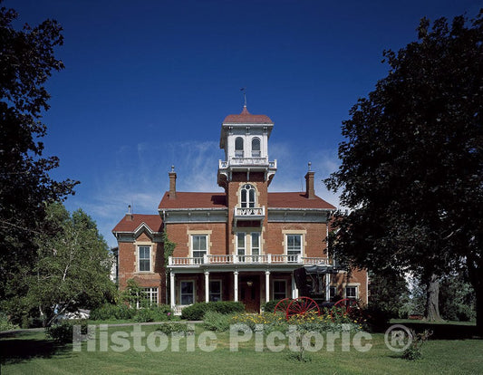Galena, IL Photo - The James M. Ryan Mansion is a 24-Room Mansion Built in Galena, Illinois