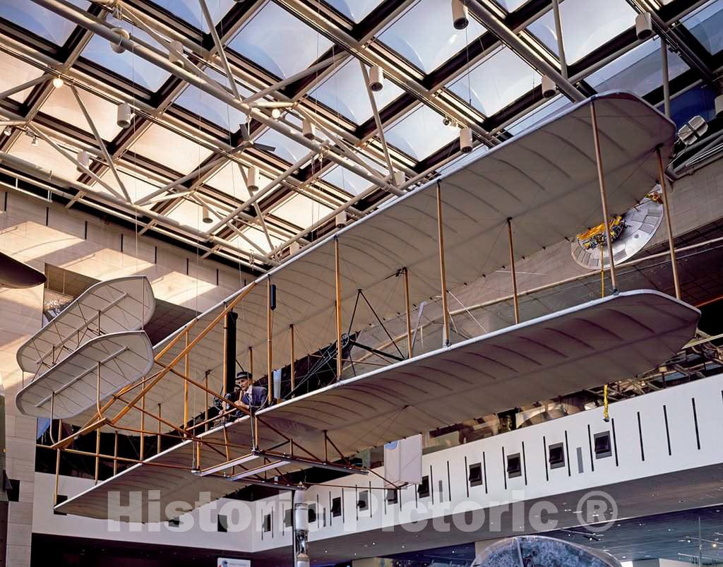 Photo - Wright Brothers Plane in The Air and Space Museum in Washington, D.C.- Fine Art Photo Reporduction