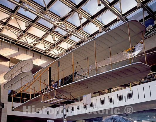 Photo - Wright Brothers Plane in The Air and Space Museum in Washington, D.C.- Fine Art Photo Reporduction
