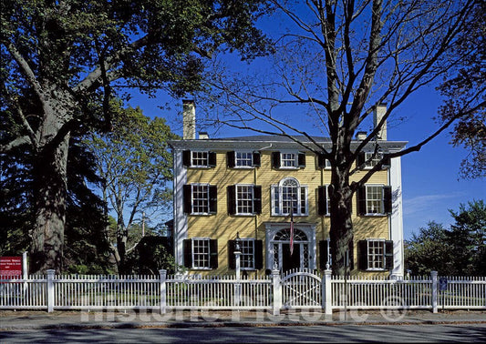 Duxbury, MA Photo - Nathaniel Winsor, Jr. House, Built in 1807, Duxbury, Massachusetts