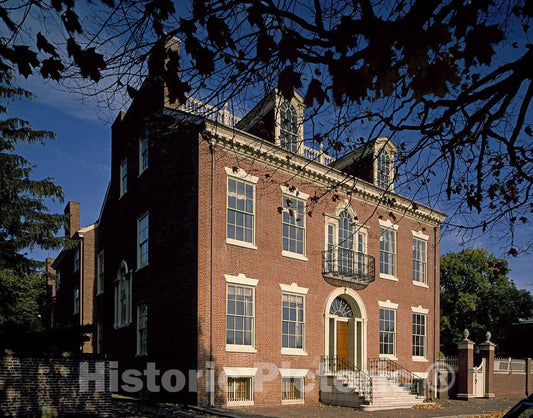 New Castle, DE Photo - George Reed II House, Built in 1804, New Castle, Delaware