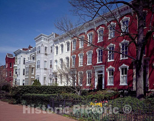Photo- Capitol Hill Neighborhood, Washington, D.C. 2 Fine Art Photo Reproduction