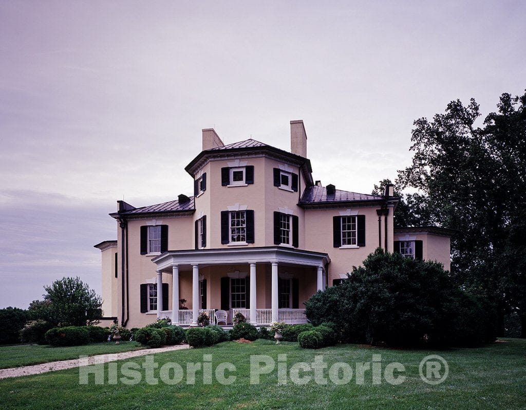 Photo - Oatlands Mansion, Leesburg, Virginia- Fine Art Photo Reporduction