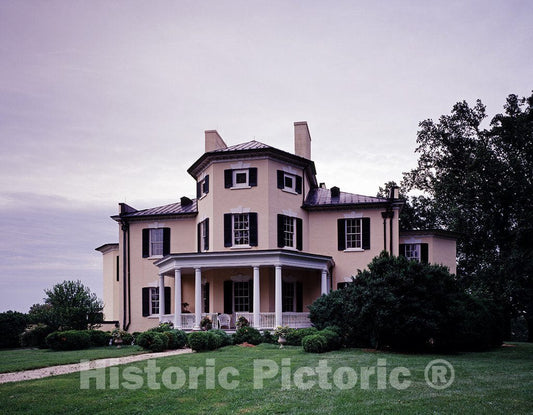 Photo - Oatlands Mansion, Leesburg, Virginia- Fine Art Photo Reporduction