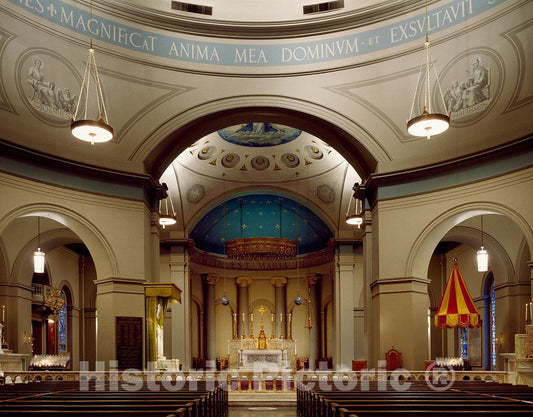 Photo - Sanctuary, Baltimore Basilica, Baltimore, Maryland- Fine Art Photo Reporduction