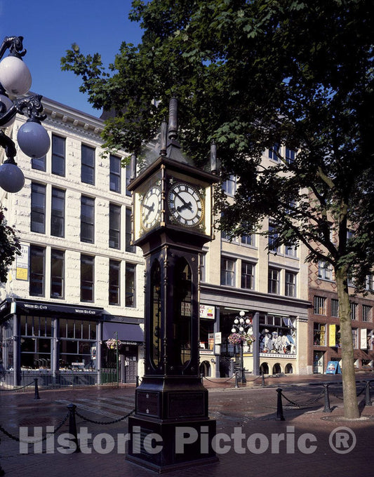 Vancouver, BC Photo - The World's First-Known steam-Powered Clock-