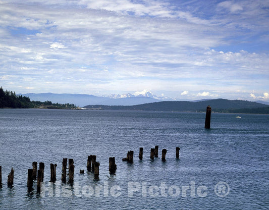 Tacoma, WA Photo - Riffe Lake, South of Tacoma, Graces The Toutle Mountain Range-
