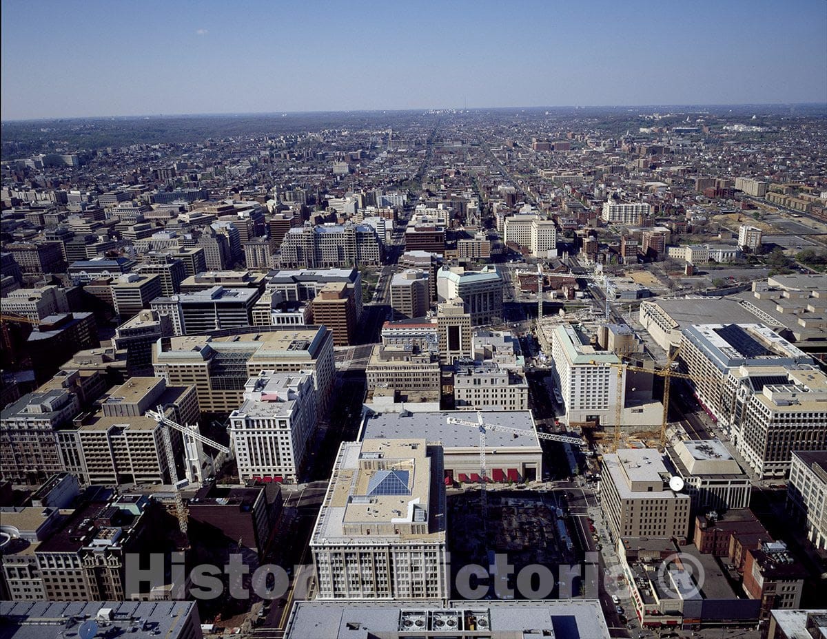 Washington, D.C. Photo - Aerial Image Taken During The 1980s of Washington, D.C