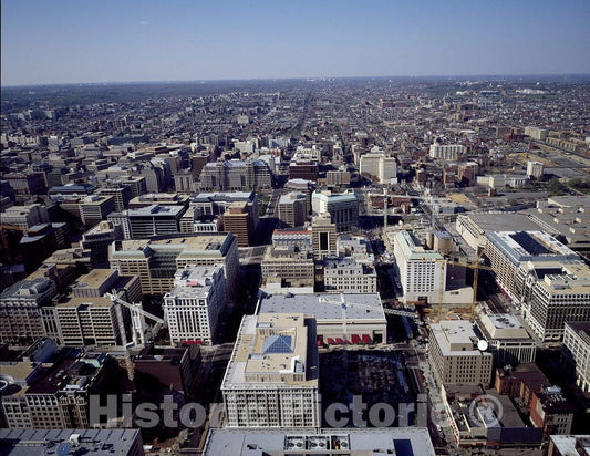 Washington, D.C. Photo - Aerial Image Taken During The 1980s of Washington, D.C