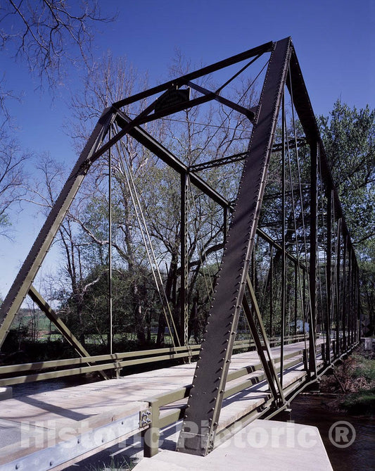 Darlington, MD Photo - Noble's Mill Bridge, built in 1883 in Darlington, Maryland-