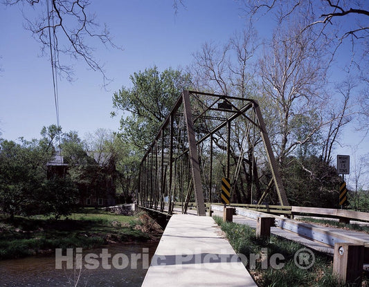 Darlington, MD Photo - Noble's Mill Bridge, built in 1883 in Darlington, Maryland-