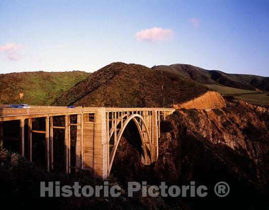 California Photo - Bridge on U.S. 1 Along The California Coast
