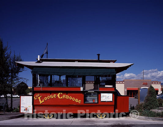 Seattle, WA Photo - Coffee bar Along The Highway in The Pacific Northwest-