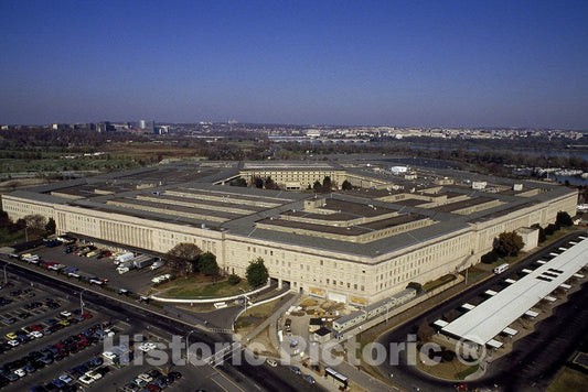 Arlington, VA Photo - Aerial View of The Pentagon, Arlington, Virginia