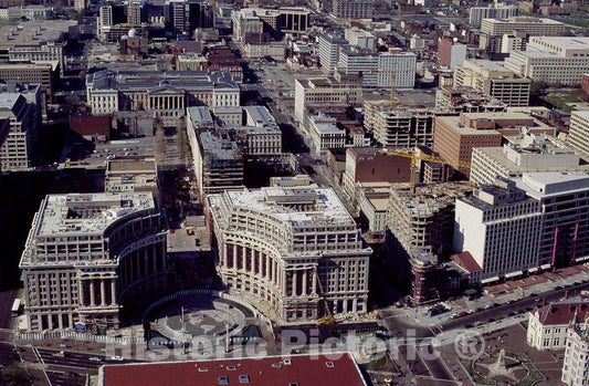 Washington, D.C. - 16x24 Photo - Aerial View of Washington, D.C.