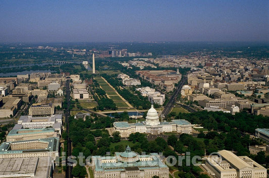 Photo- Aerial View of Washington, D.C. 5 Fine Art Photo Reproduction