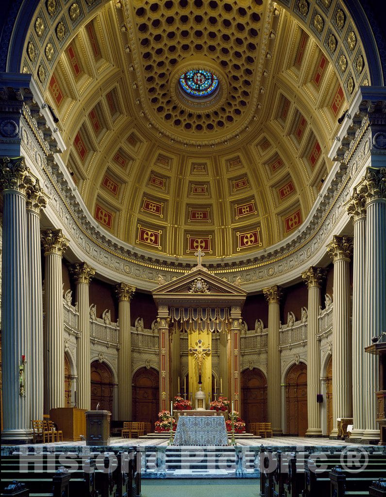 San Francisco, CA Photo - Sanctuary of St. Ignatius Church on The Campus of The University of San Francisco, San Francisco, California