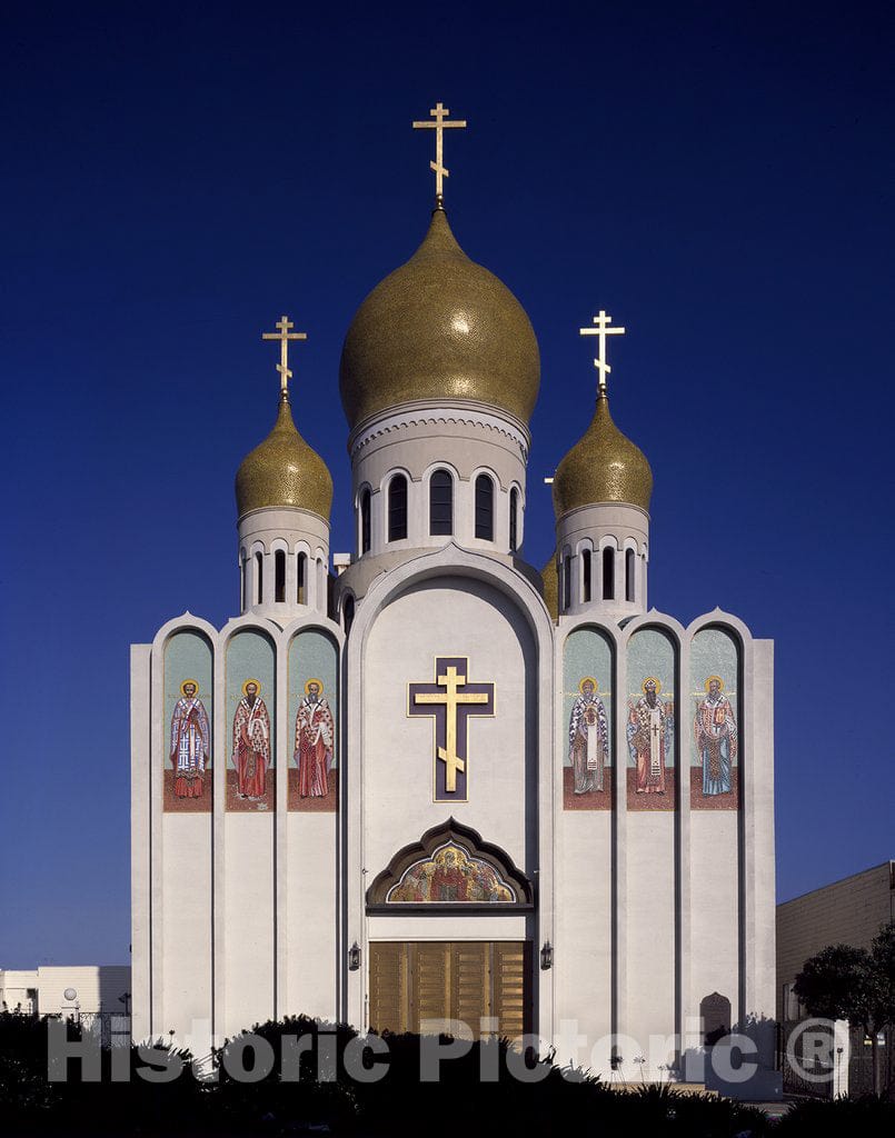 San Francisco, CA Photo - Holy Virgin Russian Orthodox Cathedral in the Richmond District, San Francisco, California